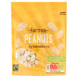 Sainsbury's Fairtrade Blanched Peanuts 100g (British brand)