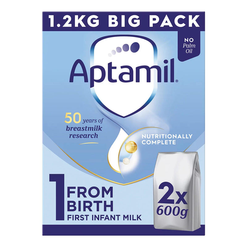 Aptamil First Infant Formula 1.2kg (British brand)