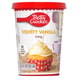 Sainsburys Betty Crocker Velvety Vanilla Cake Icing 400g- Buy online at McGrocer