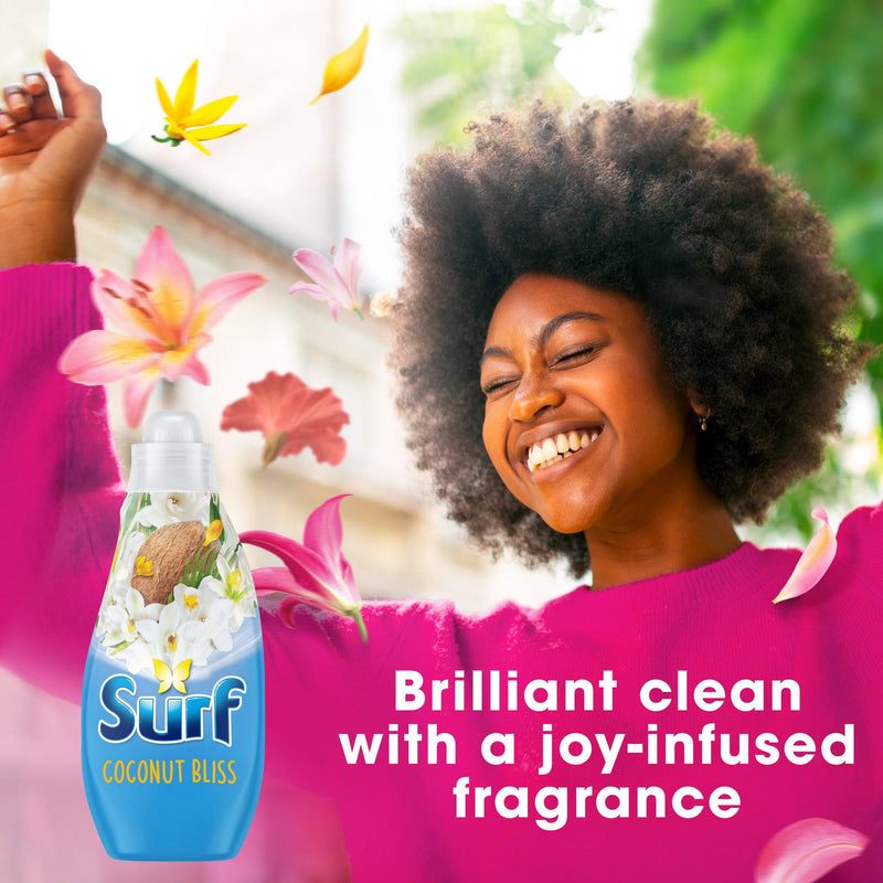 Surf Coconut Bliss concentrated washing liquid 648ml - British product