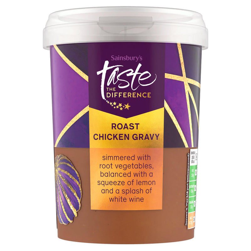 Sainsbury's Taste the Difference chicken gravy 450g - British product