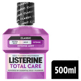 Sainsburys Listerine Total Care 10 in 1 Benefit Clean Mint Mouthwash 500ml- Buy online at McGrocer