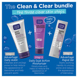 Clean & Clear Dual Action Moisturiser 100ml, imported from the UK