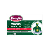 Benylin Mucus Cough Cold Tablets 16 - British product
