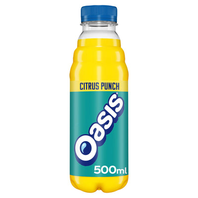 Sainsburys Oasis Citrus Punch Mixed Citrus Fruit Drink 500ml- Buy online at McGrocer