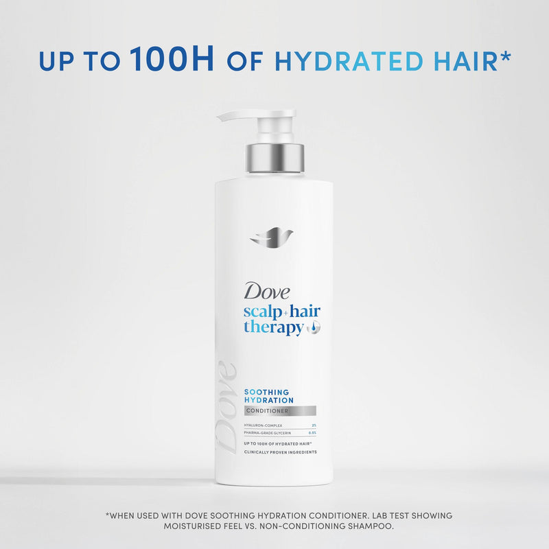 Dove Scalp + Hair Therapy Soothing Hydration Conditioner 400ml (British brand)