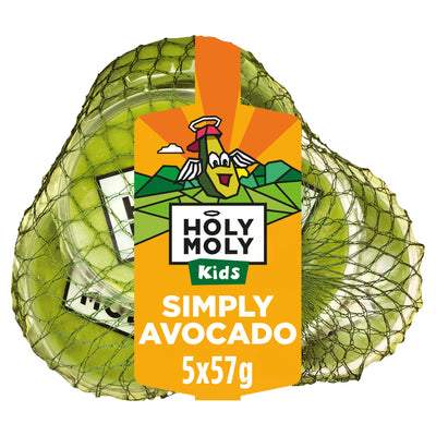 Sainsburys Holy Moly Kid's Simply Avocado Dip 5 x 57g- Buy online at McGrocer