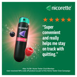Nicorette stop smoking mouthspray cool berry 2 units, UK version