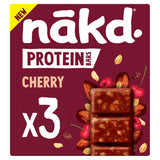 Sainsburys Nakd Cherry Fruit & Nut Protein Bars 3 x 45g- Buy online at McGrocer