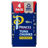 Sainsburys Princes Tuna Chunks in Sunflower Oil 4x145g- Buy online at McGrocer