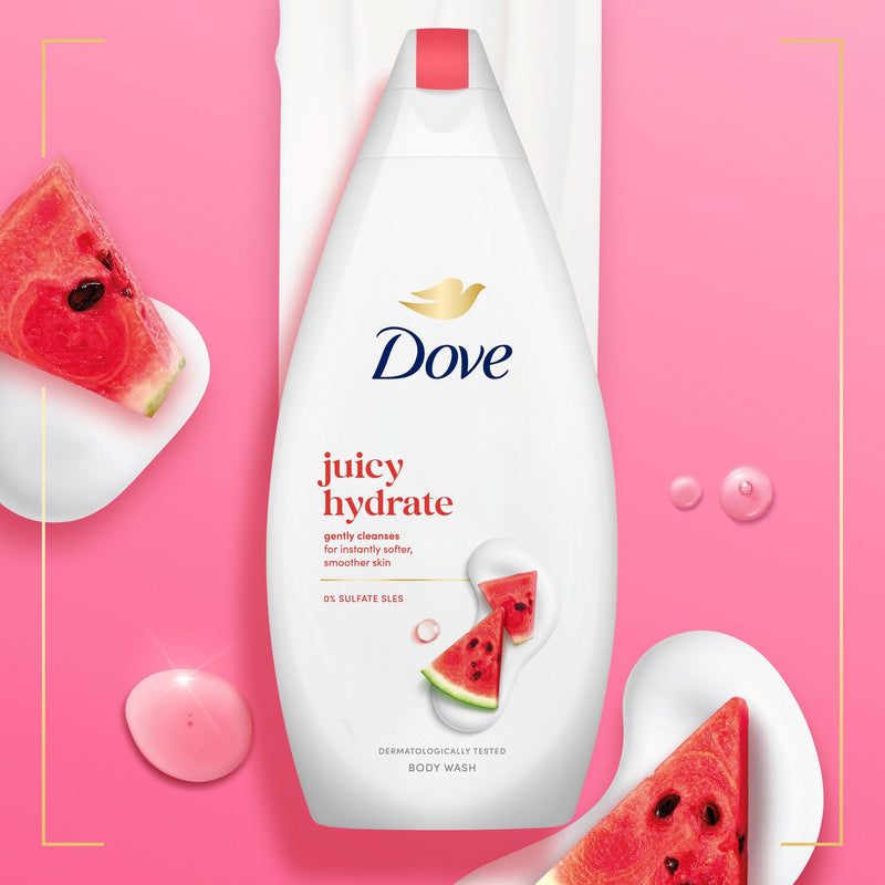 Dove Juicy Hydrate Body Wash 450ml, UK version
