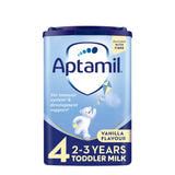 Sainsburys Aptamil 4 x Vanilla Flavoured 2+ Years Toddler Milk Formula Powder 800g- Buy online at McGrocer