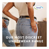 TENA Silhouette black incontinence pants size L pack of 10, imported from the UK