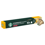 Sainsburys Starbucks Blonde Espresso Roast Decaf Coffee Pods for Nespresso (10 Pods, 55g)- Buy online at McGrocer
