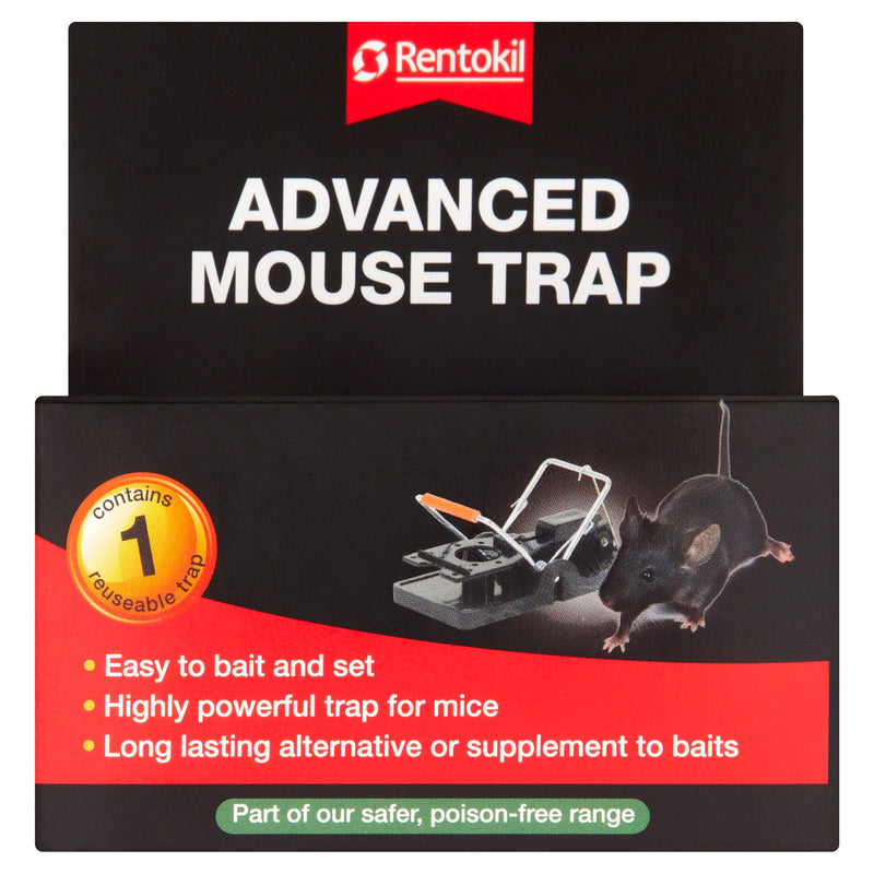 Rentokil Advanced Mouse Trap Reusable 1 Pack - British product