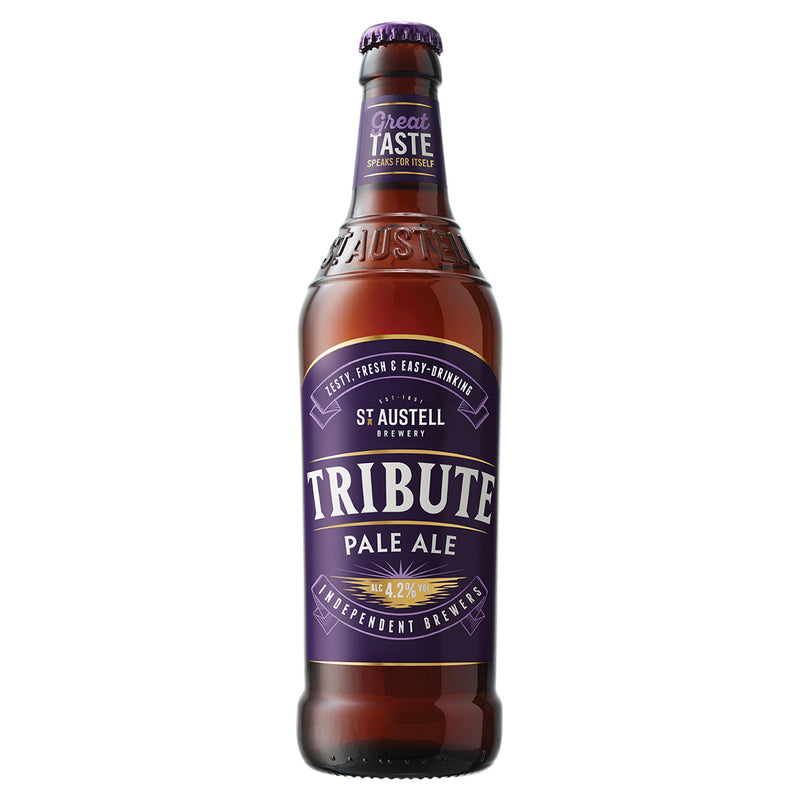 St Austell Brewery Tribute pale ale 500ml (British brand)