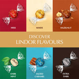 Lindt Lindor Dark Mint Chocolate Truffles Box 200g
