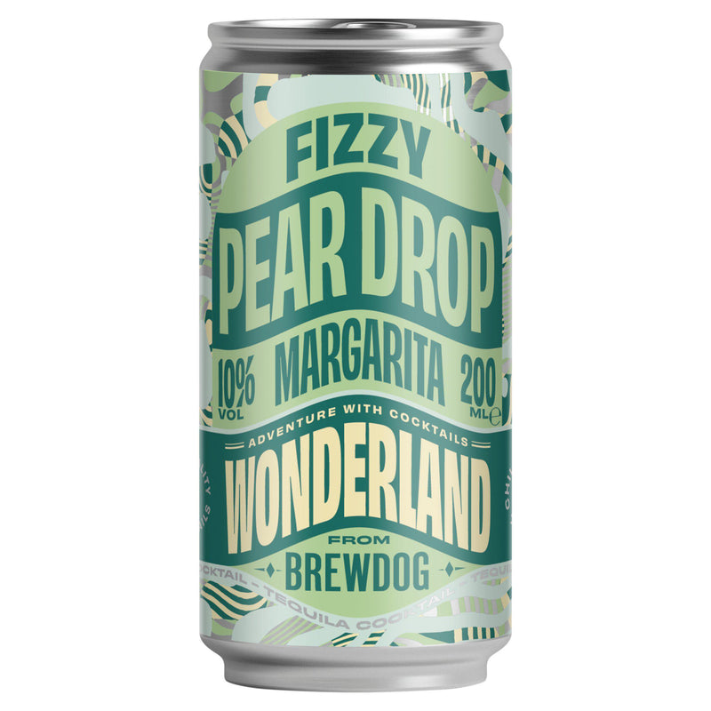 BrewDog Wonderland Fizzy Pear Drop Margarita 200ml can - British product