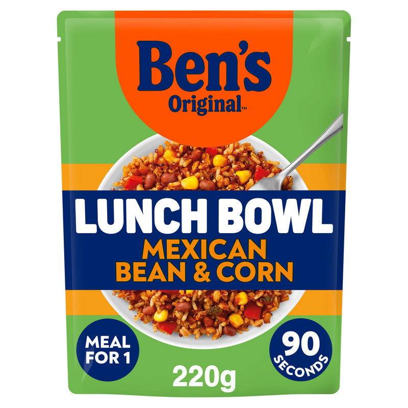 Ben's Original Lunch Bowl Mexican style rice and beans 220g (British brand)