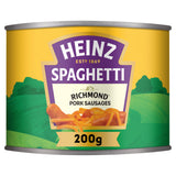 Sainsburys Heinz Spaghetti and Richmond Sausages Rich Tomato Sauce 200g- Buy online at McGrocer