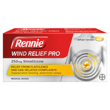 Rennie Wind Relief Pro soft gel capsules 20 pack (British brand)