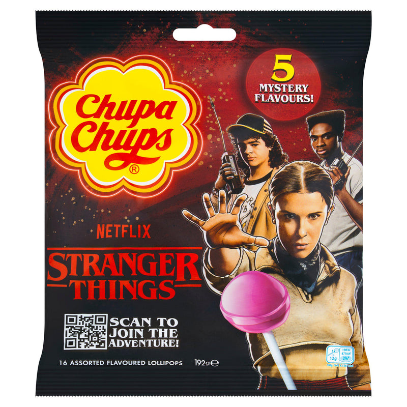 Chupa Chups Stranger Things assorted lollipops 192g - British product