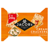 Sainsburys Jacob's Cream Crackers 2x200g- Buy online at McGrocer