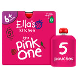 Sainsburys Ella's Kitchen Organic The Pink One Smoothie Baby Food Pouch 6+ Months 90g- Buy online at McGrocer