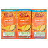 Sainsbury's tropical juice drink no added sugar 3x200ml (British brand)