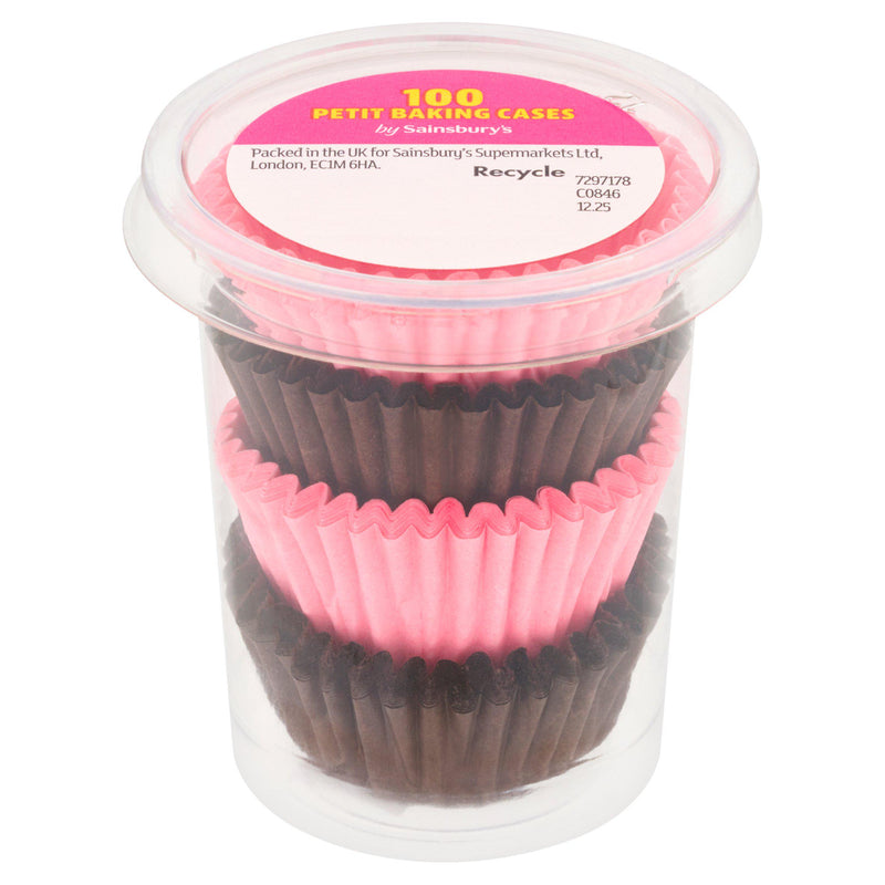 Sainsbury's Petit Four Paper Cases pack of 100, UK version