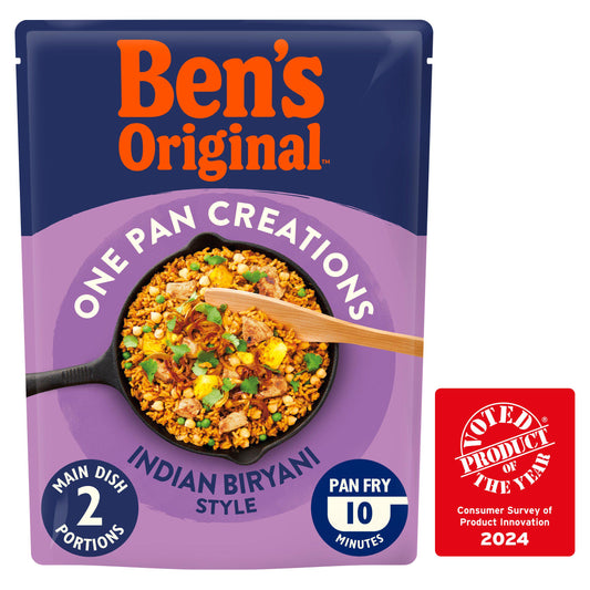 Ben's Original One Pan Creations Indian Biryani Style 250g GOODS Sainsburys   