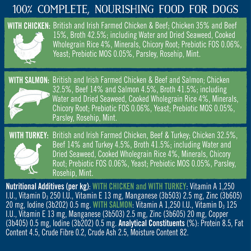 Butcher's Simply Gentle dog food tins 6x390g, UK version