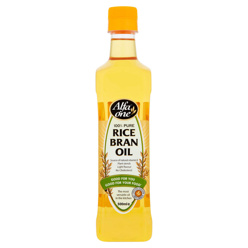 Alfa One rice bran oil 500ml (British brand)