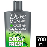 Sainsburys Dove Men+Care Refreshing Extra Fresh 3 in 1 Hair, Face & Body Wash 700ml- Buy online at McGrocer