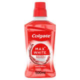 Sainsburys Colgate Max White Expert Teeth Whitening Mouthwash Alcohol Free 500ml- Buy online at McGrocer