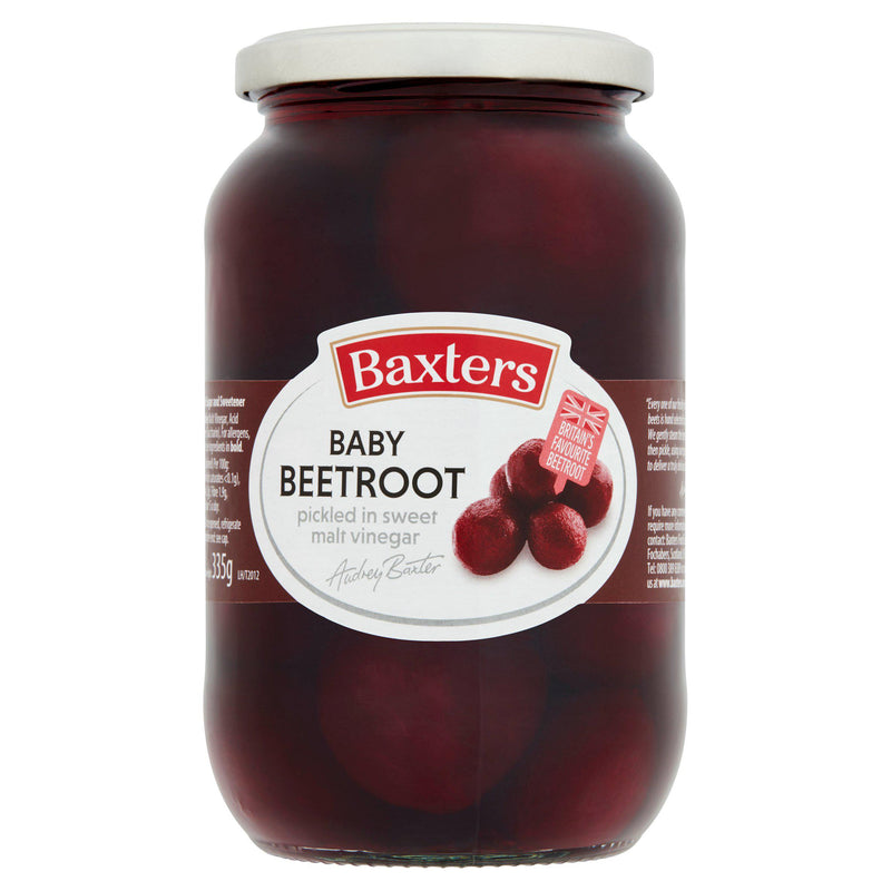 Baxters Baby Beetroot pickled in malt vinegar 567g - British product