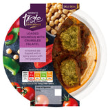 Sainsbury's houmous with crumbled falafel 250g (British brand)