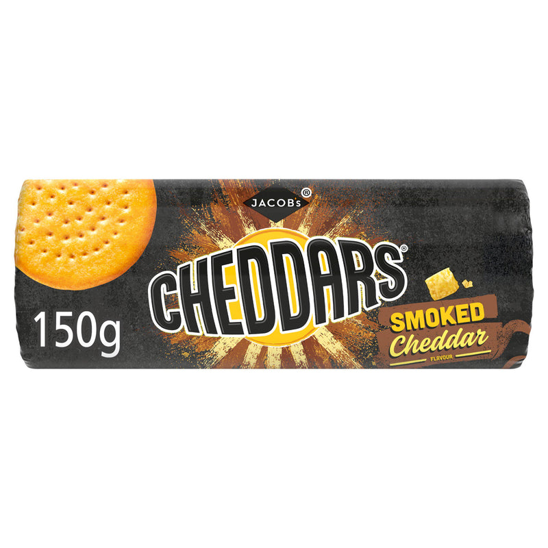 Jacob's baked cheddars smoked cheddar flavour 150g, UK version