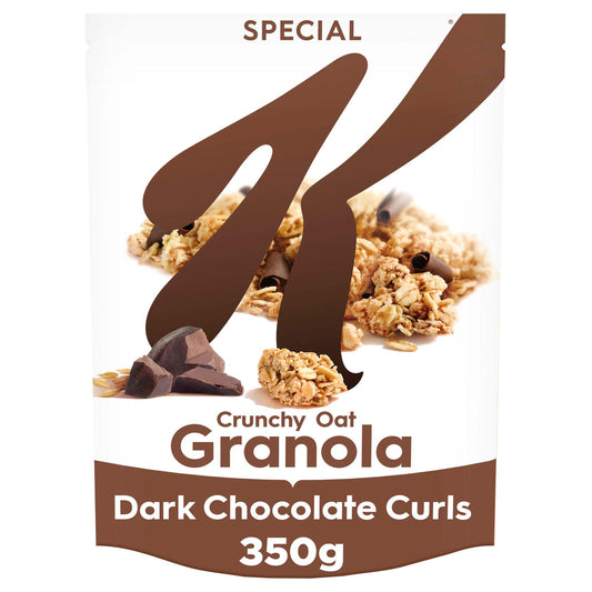 Kellogg's Special K Crunchy Oat Granola Dark Chocolate Curls 350g GOODS Sainsburys   