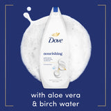 Dove Nourishing Body Wash 720ml SLES-free (British brand)