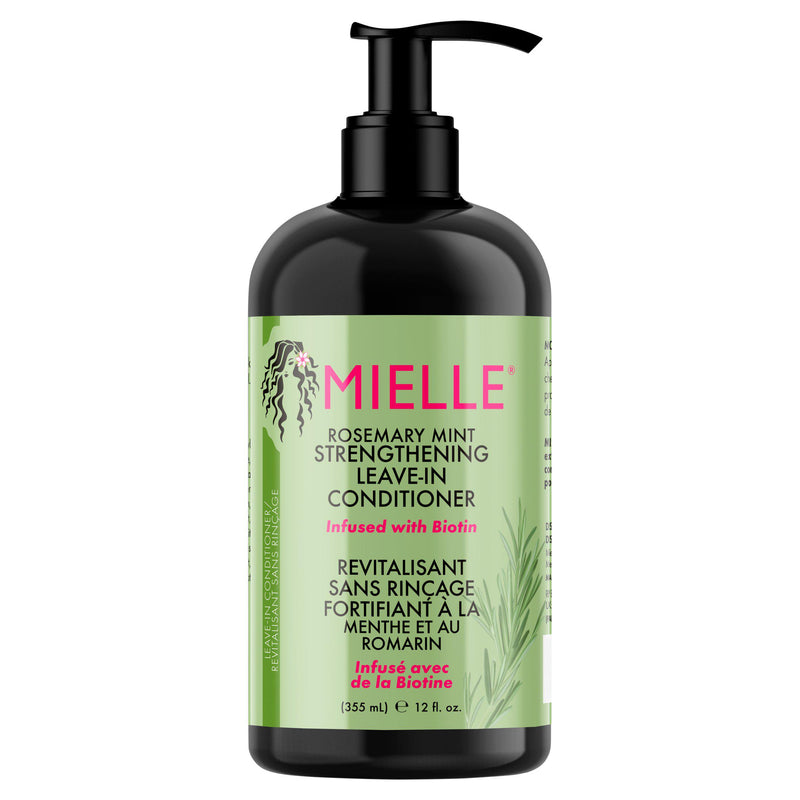 Mielle Rosemary Mint Strengthening Leave in Conditioner 355ml, imported from the UK