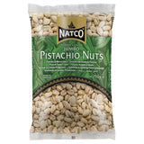 Natco roasted salted jumbo pistachio nuts 750g, imported from the UK