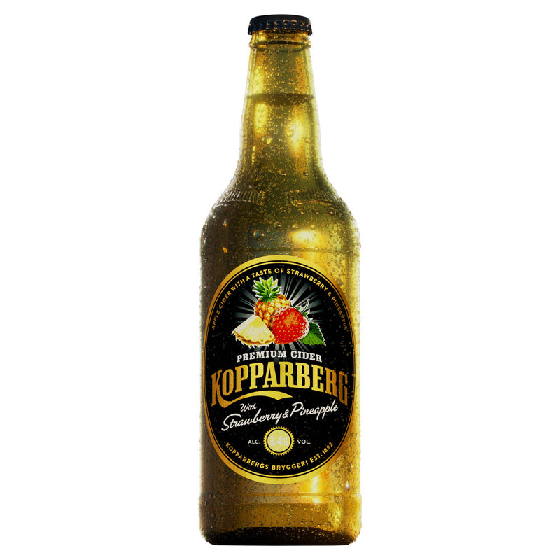 Kopparberg Premium Cider Strawberry & Pineapple 500ml, UK version