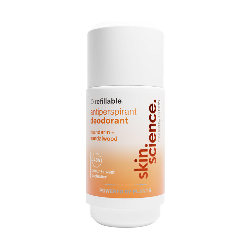 Ineos roll on deodorant mandarin sandalwood 50ml, UK version