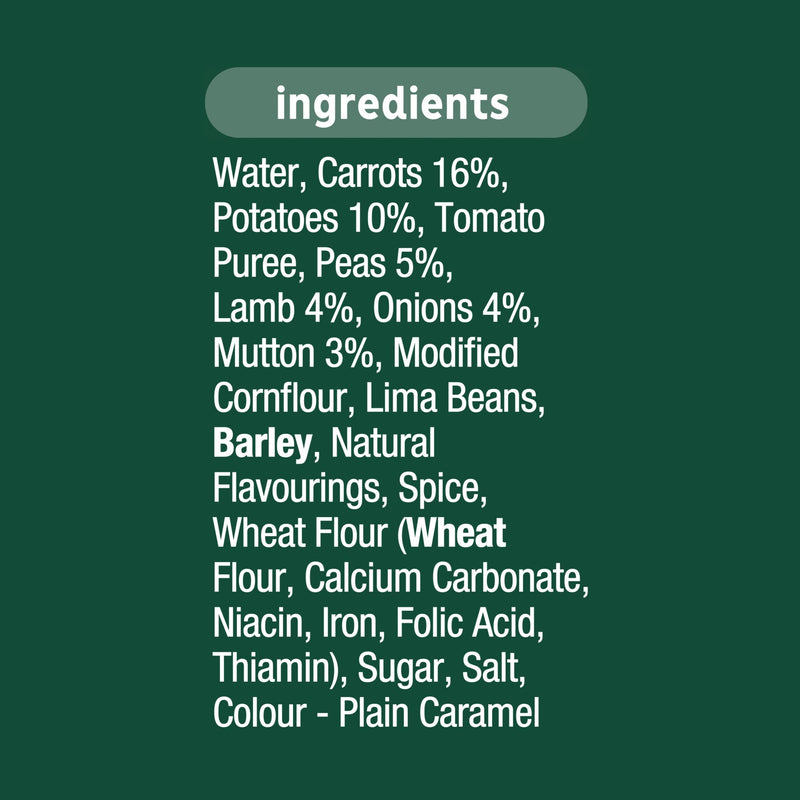 Heinz Lamb & Vegetable Chunky soup 400g (British brand)
