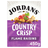 Sainsburys Jordans Country Crisp Flame Raisins Breakfast Cereal 450g- Buy online at McGrocer