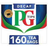 PG Tips Decaf Tea bags x160, imported from the UK