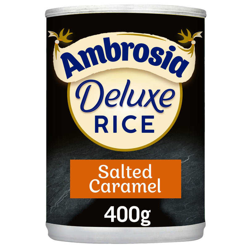 Ambrosia rice pudding salted caramel 400g can (British brand)