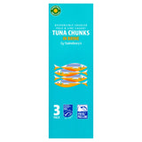 Sainsburys Sainsbury's Tuna Chunks in Brine 3x80g- Buy online at McGrocer