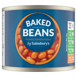 Sainsbury's Baked Beans 215g in tomato sauce, imported from the UK